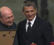 Traian Băsescu și Răzvan Lucescu