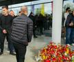 Jucătorii Rapidului, la catafalcul lui Lucescu