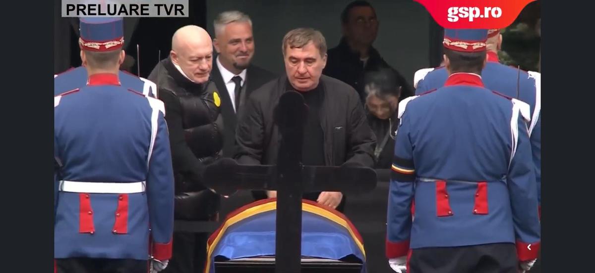 Hagi, la a doua zi de priveghi de la Arena Națională