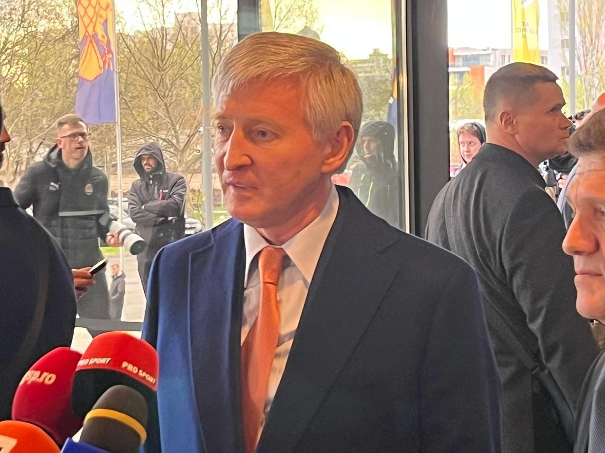 Rinat Ahmetov, la priveghiul lui Mircea Lucescu