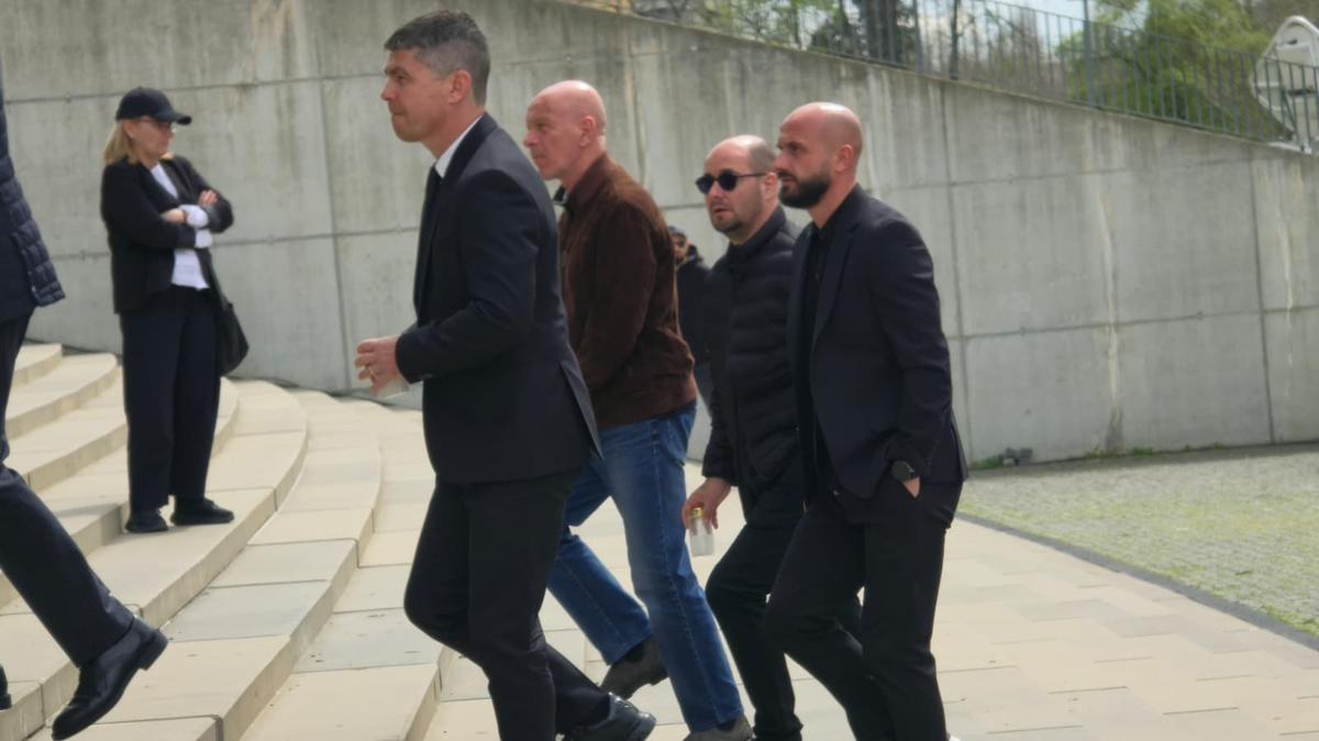 Imagini de la priveghiul lui Mircea Lucescu - 9 aprilie 2026