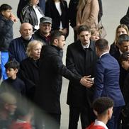 Delegația lui Dinamo, la sicriul lui Mircea Lucescu/ foto Cristi Preda (GSP)