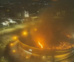 Incendiu la arena olimpică din Rio de Janeiro // capturi foto: X