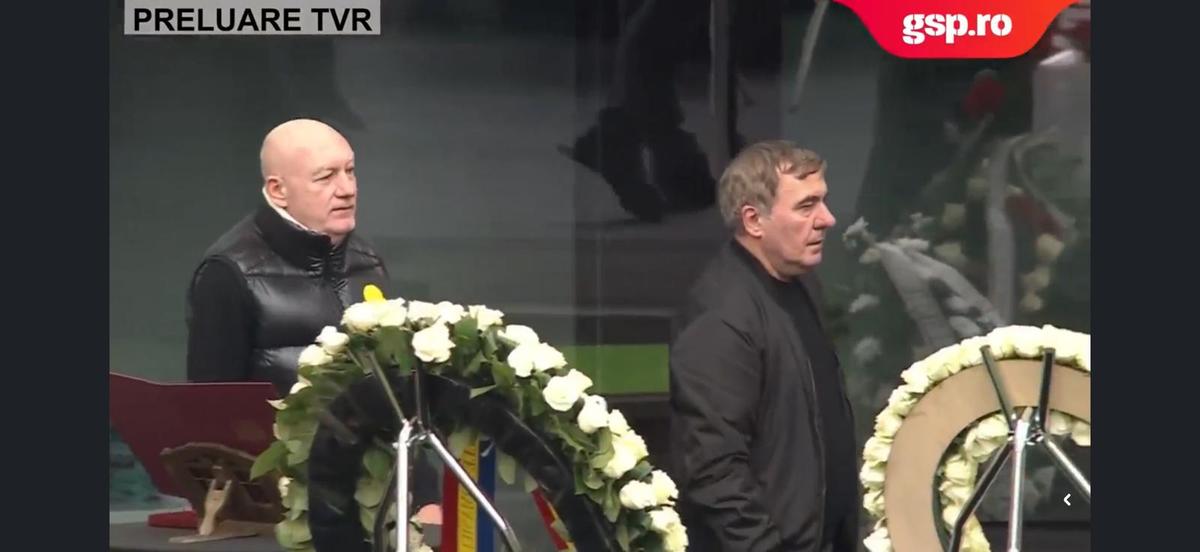 Hagi, la a doua zi de priveghi de la Arena Națională