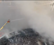 Incendiu la arena olimpică din Rio de Janeiro // capturi foto: X