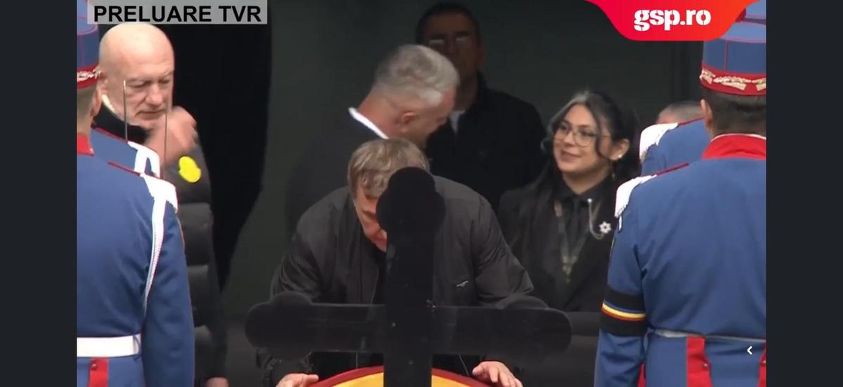 Hagi, la a doua zi de priveghi de la Arena Națională