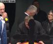 Gică Hagi a venit din nou la priveghiul lui Mircea Lucescu! „Regele”, în lacrimi lângă sicriu