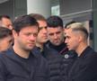 Jucătorii Rapidului și Victor Angelescu, la catafalcul lui Lucescu