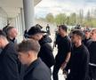 Jucătorii Rapidului la priveghiul lui Mircea Lucescu - 9 aprilie 2026/ foto Cristi Preda (GSP)