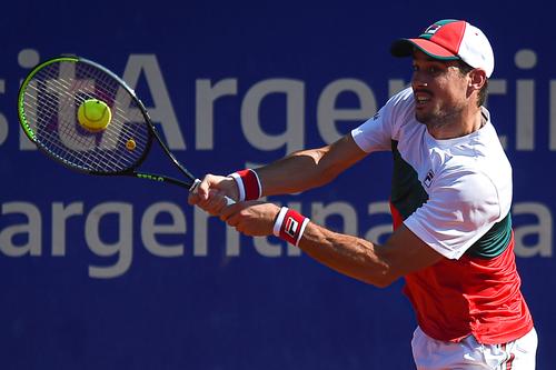 Guido Pella în acșiune FOTO Guliver/GettyImages