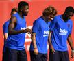 Samuel Umtiti (stânga) s-a accidentat la antrenamentul Barcelonei // sursă foto: Guliver/gettyimages