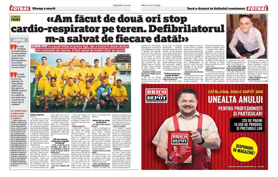 Un fost fotbalist al echipei naționale a murit la 40 de ani » În 2000, cădea ca fulgerat pe terenul de fotbal