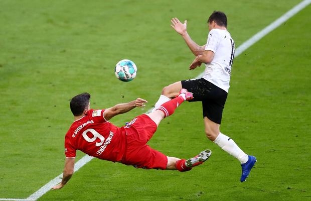 Ce bijuterie! Robert Lewandowski, execuție de pe altă planetă în meciul care i-a adus titlul lui Bayern