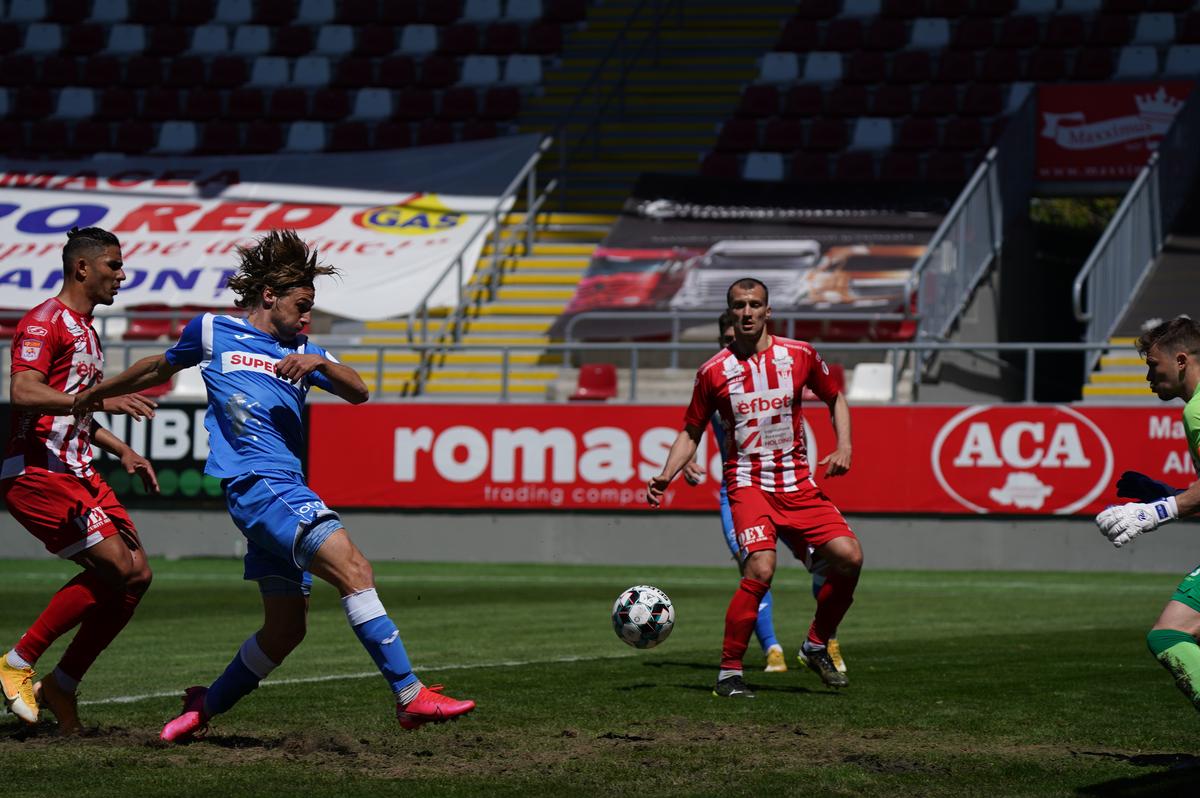 UTA - POLI IAȘI 1-2 » Victorie surprinzătoare în play-out! Cum arată acum clasamentul