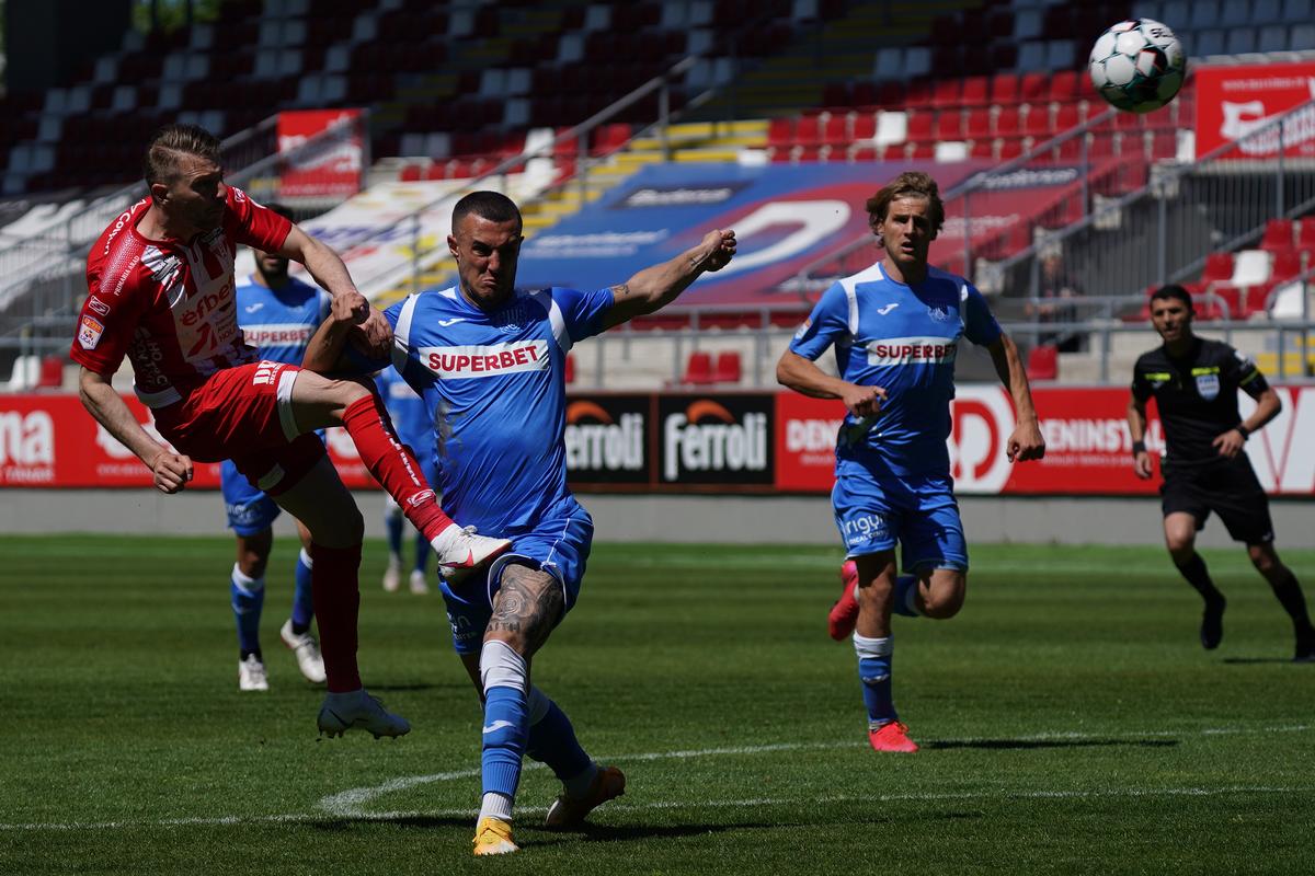UTA - POLI IAȘI 1-2 » Victorie surprinzătoare în play-out! Cum arată acum clasamentul