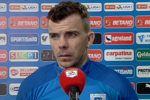 Dan Nistor, mijlocaș CS U Craiova // foto: captură YouTube @ Look Sport
