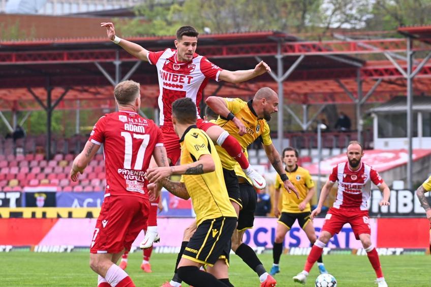 Dinamo a scăpat de posibilitatea unei retrogradări directe, dar încă poate ajunge în Liga 2 prin baraj, FOTO: Raed Krishan