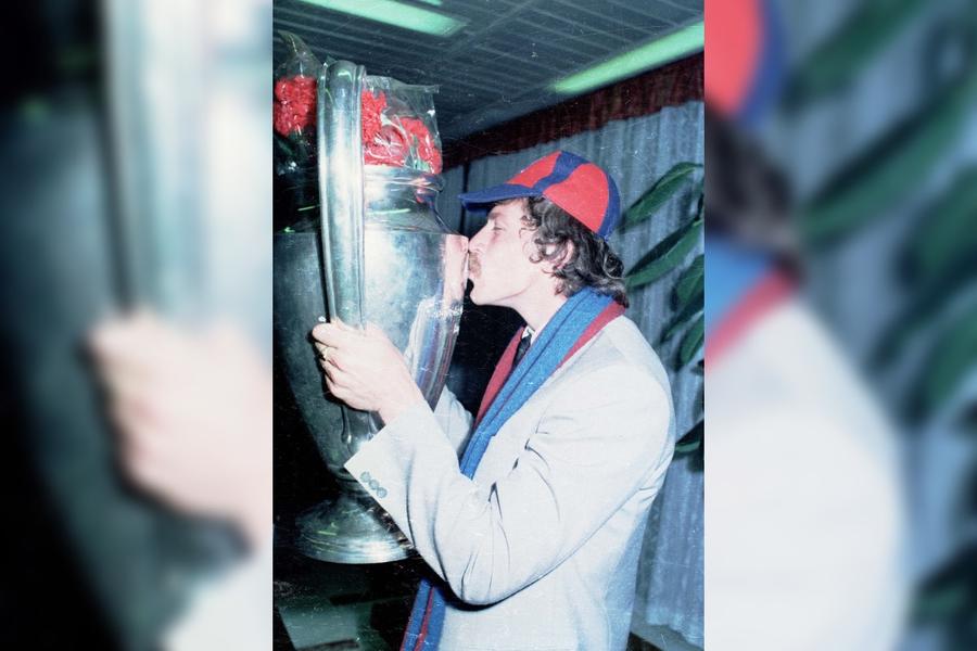 Duckadam cu trofeul câștigat în '86 Doar o dată vom fi campioni