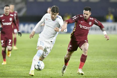FCSB a câștigat ultimul meci direct cu CFR Cluj // foto: Raed Krishan - GSP