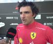 Carlos Sainz, după podiumul din Miami 2022