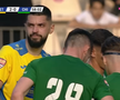 L-a umplut de sânge » Moment violent în Petrolul - Chiajna! „Roșu” direct arătat de arbitru