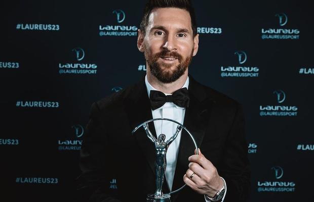 Messi, desemnat cel mai bun sportiv al anului 2022 la Gala Laureus » A omis total PSG din discurs