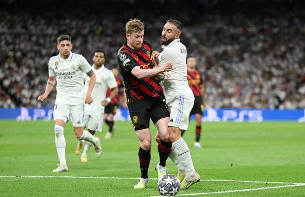 Remiză cu albul » „Rachetele” lui Vinicius și De Bruyne amână pentru săptămâna viitoare deznodământul în Real Madrid - Manchester City