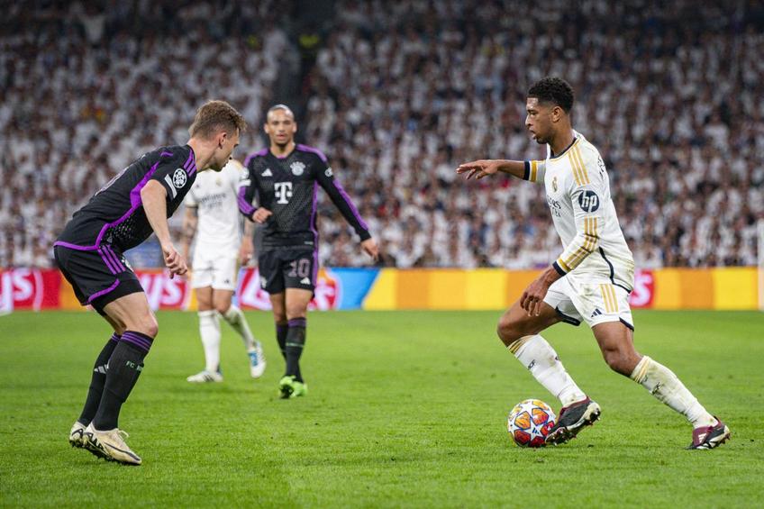Jude Bellingham, în duel cu Joshua Kimmich