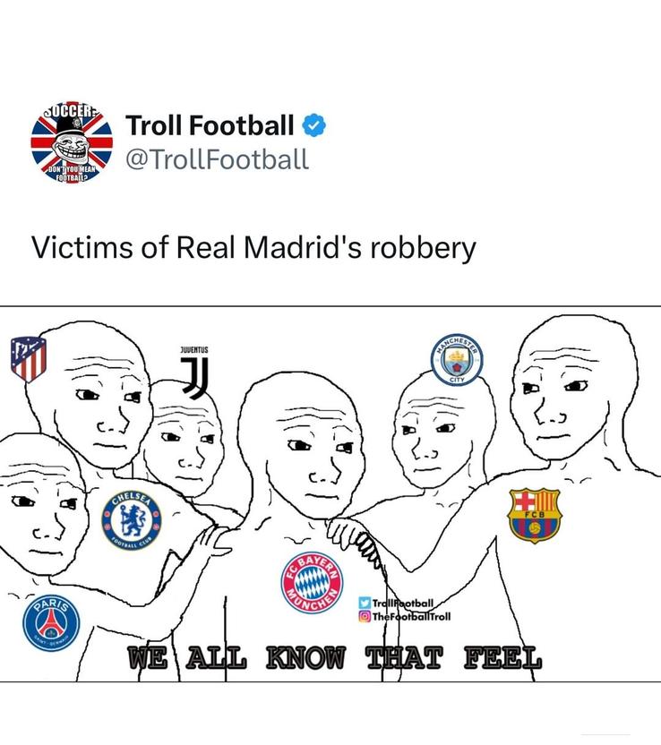 Meme-uri după Real Madrid - Bayern Munchen 2-1 / Foto: Troll Football