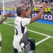 Bucuria lui David Alaba după Real Madrid - Bayern Munchen / Foto: Marca (captură de ecran)