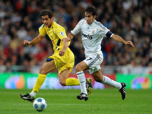 Raul Gonzalez, la meciul cu modesta Alcorcon din Cupa Regelui în 2009 / Foto: Imago