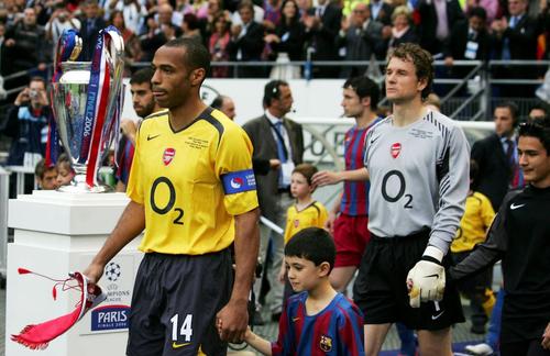 Thierry Henry și Jens Lehmann / Foto: Getty Images