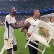 Bucuria lui David Alaba după Real Madrid - Bayern Munchen / Foto: Marca (captură de ecran)