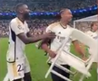 Bucuria lui David Alaba după Real Madrid - Bayern Munchen / Foto: Marca (captură de ecran)