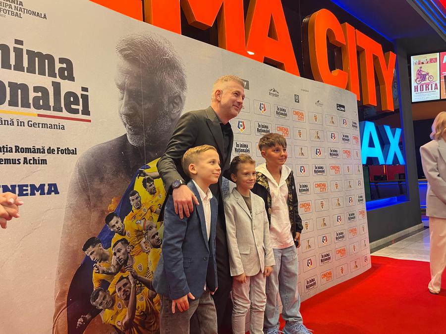 Lansarea filmului „În inima naționalei” / foto: Carmen Dumitru Mai facem un film cu „tricolorii” și după Euro?