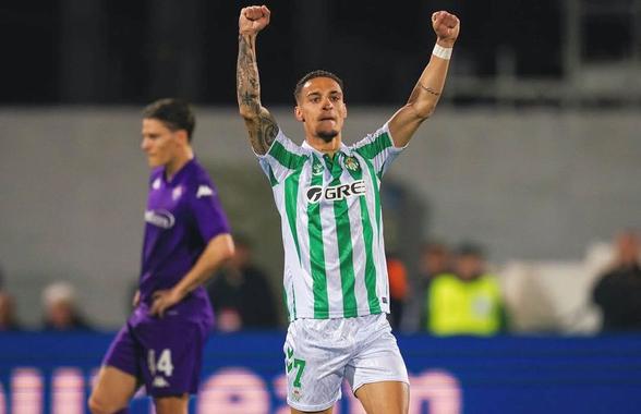 Ținta ironiilor la Manchester United, erou la Betis » Antony, declarații emoționante după calificarea în finala Conference League: „Am plâns mult”
