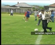 Gigi Becali a jucat fotbal pe stadionul din Stâlpeni, județul Argeș