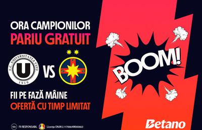 Betano sărbătorește FCSB cu oferta campioană: 28 Lei cadou