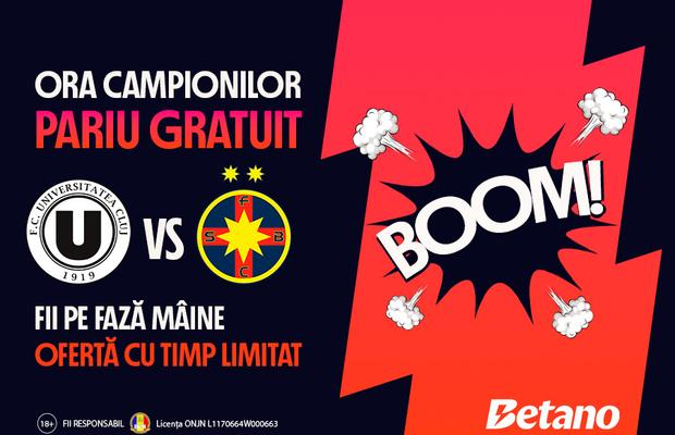 Betano sărbătorește FCSB cu oferta campioană: 28 Lei cadou