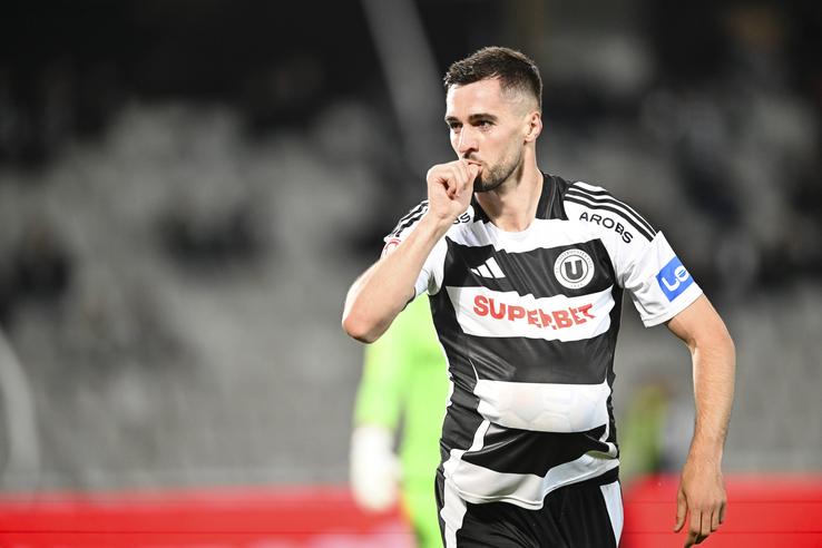 U Cluj - Rapid, etapa 8 din play-off // foto: Imago