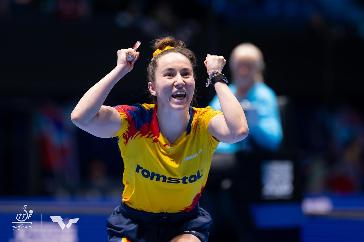 Medalie mondială după 26 de ani! România, sigură de podium la CM de tenis de masă pe echipe