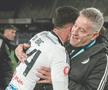 Cristiano Bergodi și Ovidiu Bic // FOTO: Facebook @FC Universitatea Cluj