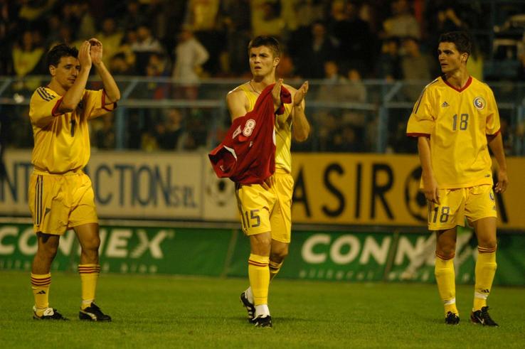 România - Luxemburg 4-0, pe stadionul „Astra” din Ploiești, pe 6 septembrie 2003 / FOTO: Arhivă Gazeta Sporturilor