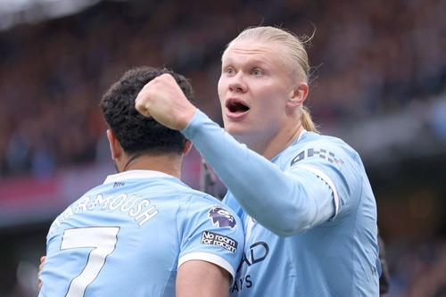 Manchester City a învins-o pe Brentford cu 3-0 și ține aproape de Arsenal // FOTO: Getty Images