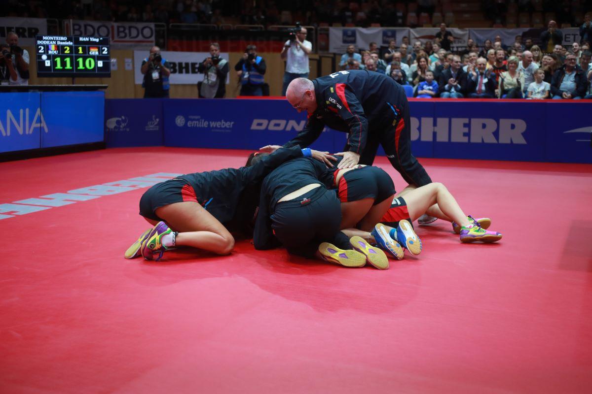 Medalie mondială după 26 de ani! România, sigură de podium la CM de tenis de masă pe echipe