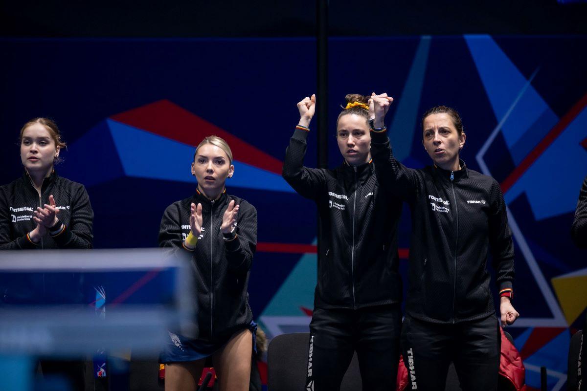 Medalie mondială după 26 de ani! România, sigură de podium la CM de tenis de masă pe echipe