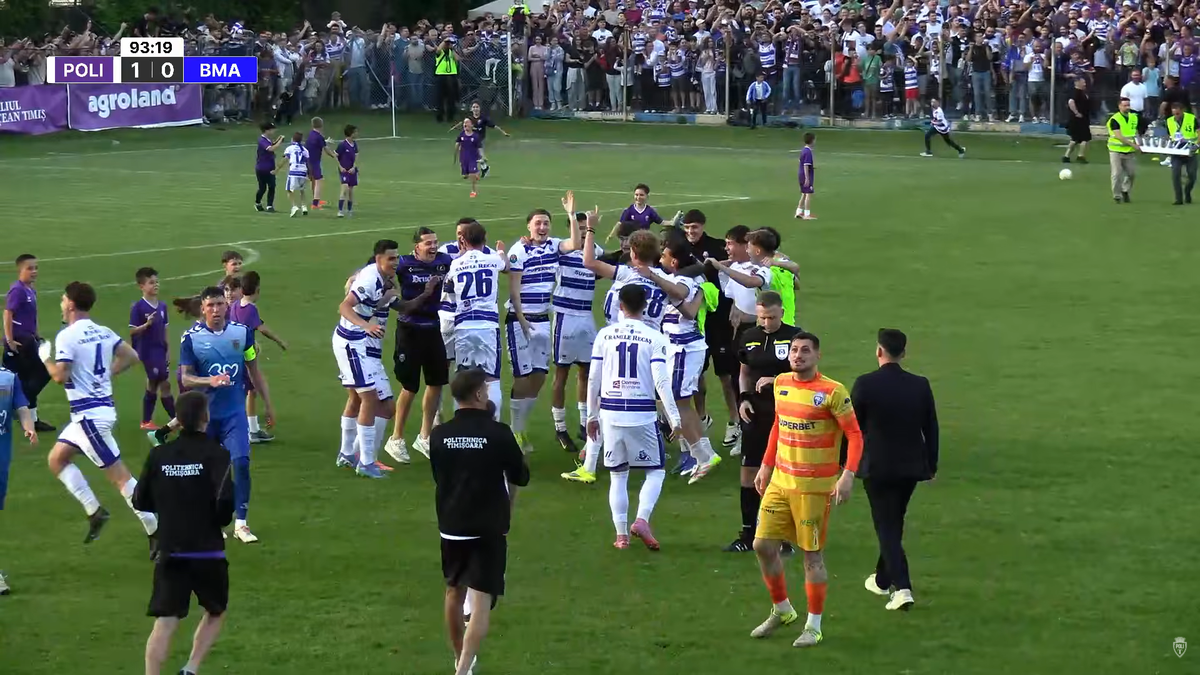Fanii din Bundesliga, mesaj special pentru Politehnica Timișoara în ziua în care a promovat în Liga 2