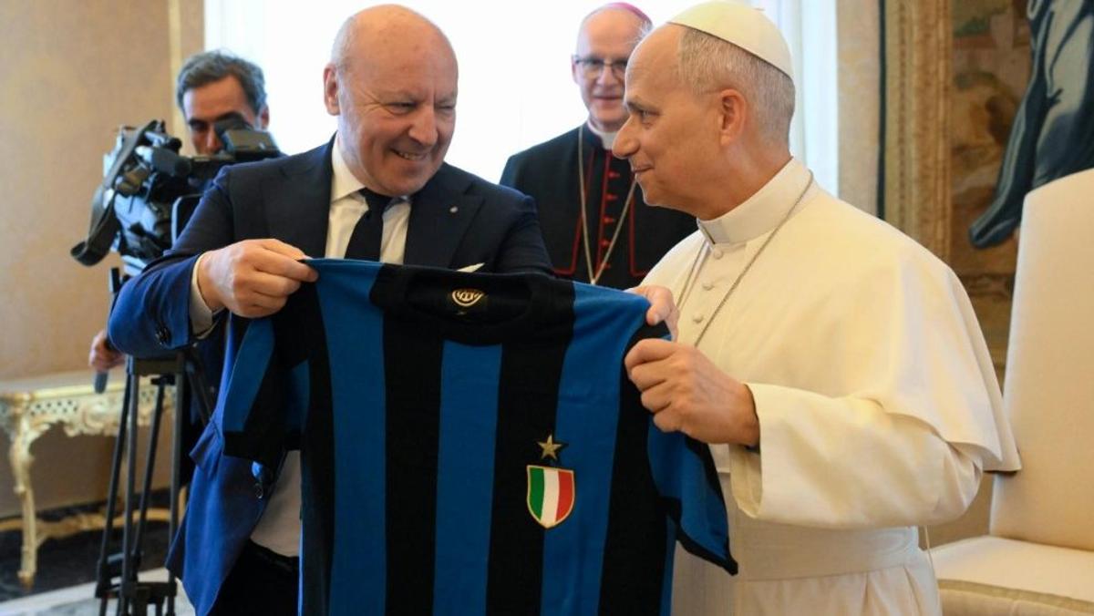 Cristi Chivu și Inter, vizită la Vatican