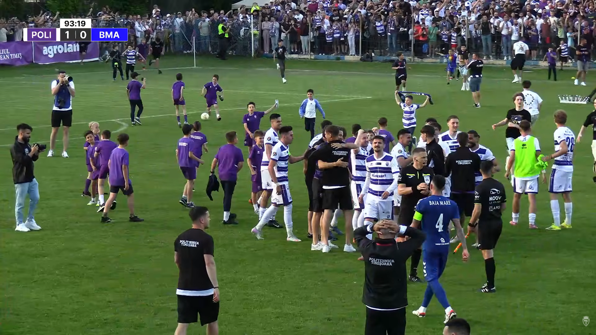 Fanii din Bundesliga, mesaj special pentru Politehnica Timișoara în ziua în care a promovat în Liga 2