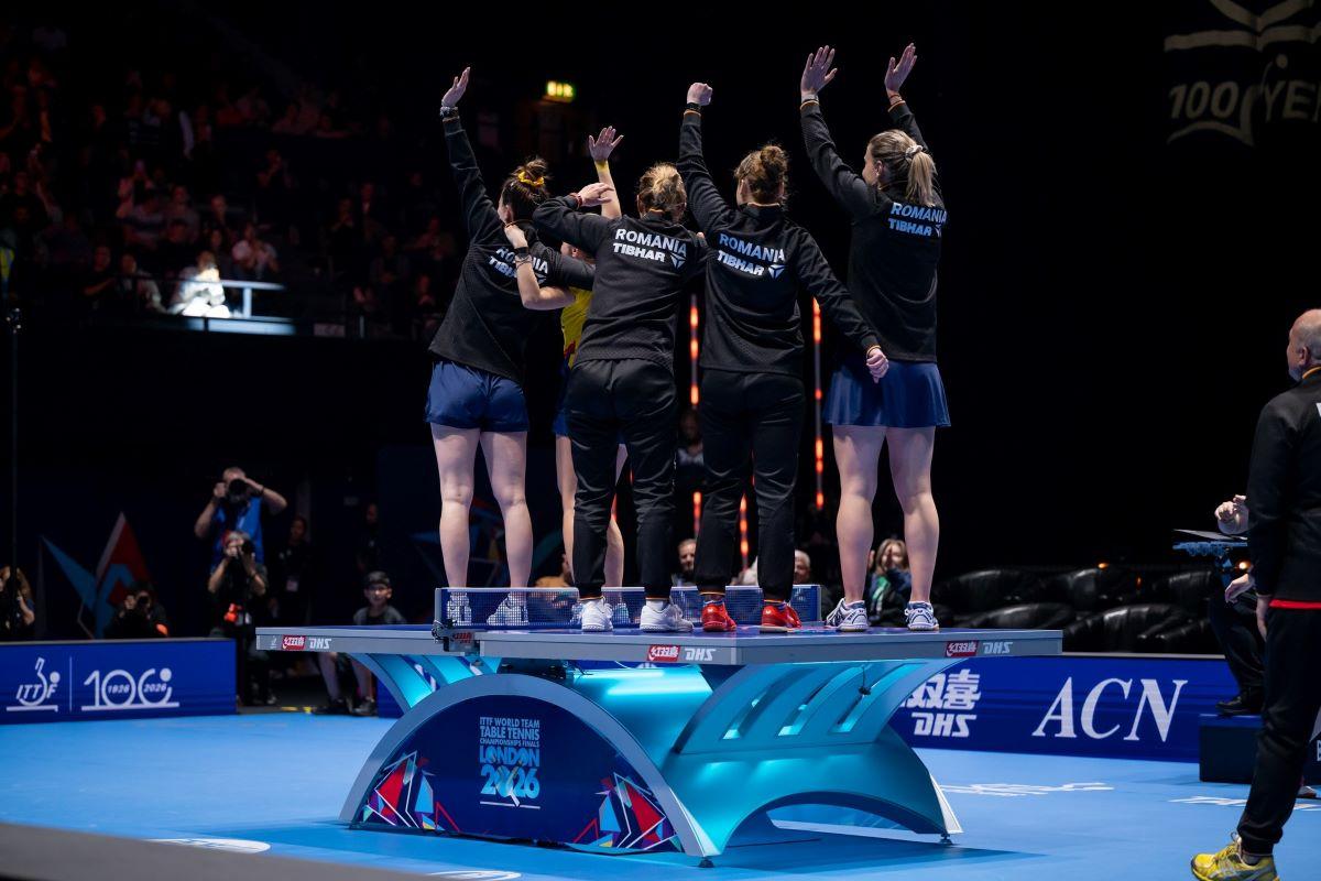 Berni Szocs, după marea victorie a României la tenis de masă: „Vis devenit realitate, ne doream de mult medalia mondială!”